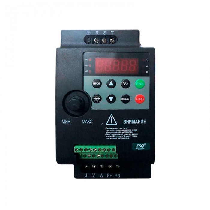 Частотный преобразователь ESQ-230-2S-0.4K (0.4 кВт 200-240В)